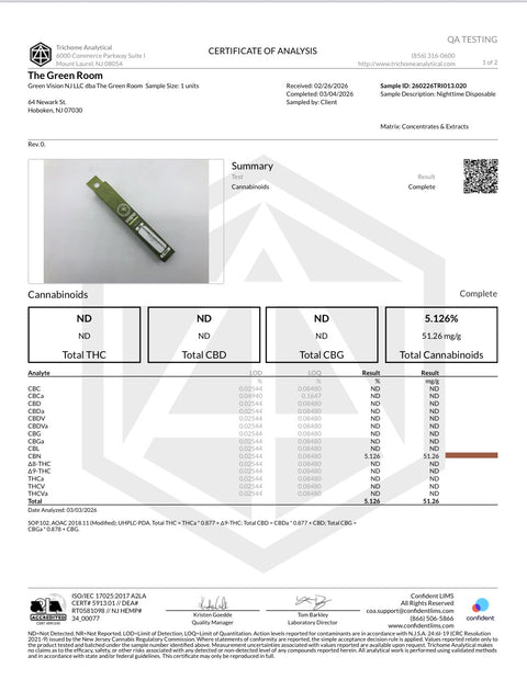 Disposable Vape Cartridge - 2 Grams