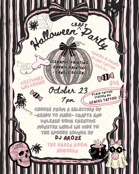 Craft Club Halloween Party
